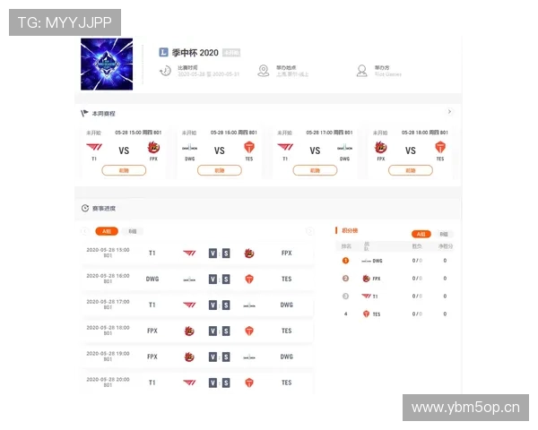 电竞比分网打造专业赛事数据